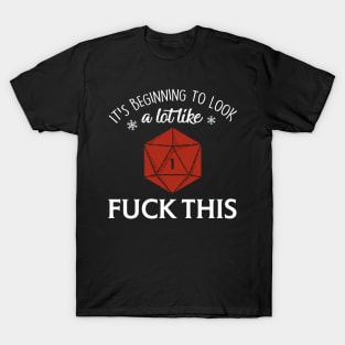 dnd christmas (variant) T-Shirt